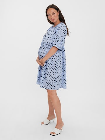 Vero Moda Maternity فستان 'Eva' بلون أزرق