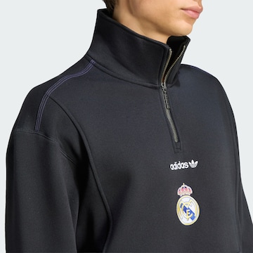 ADIDAS PERFORMANCE Sweatshirt 'Real Madrid EQT' in Schwarz