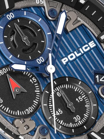 POLICE Analog watch 'Clout' in Blue