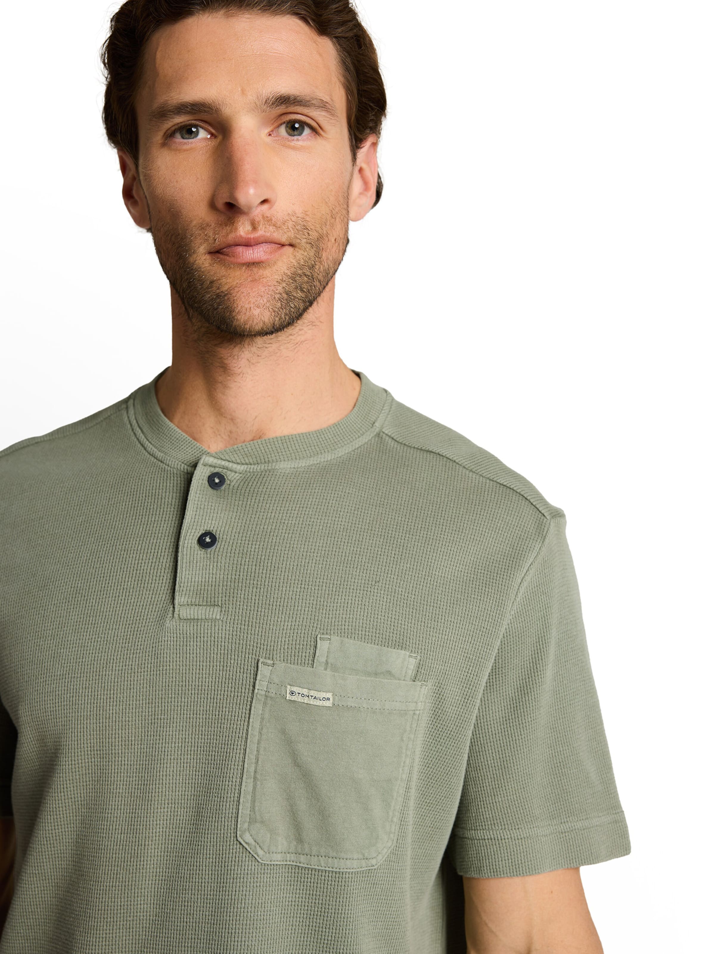 TOM TAILOR Shirt in Green