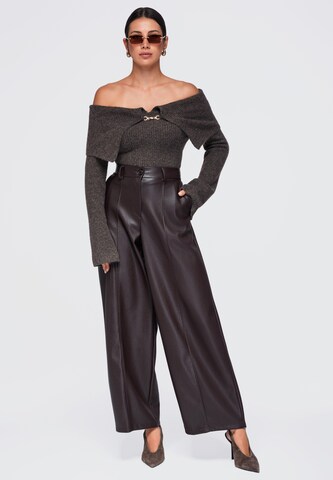 Ombre Sweater in Brown