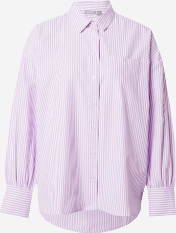 Fransa Blouse 'POPPA' in Roze: voorkant
