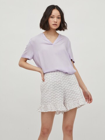 VILA Blouse 'Roma' in Purple: front