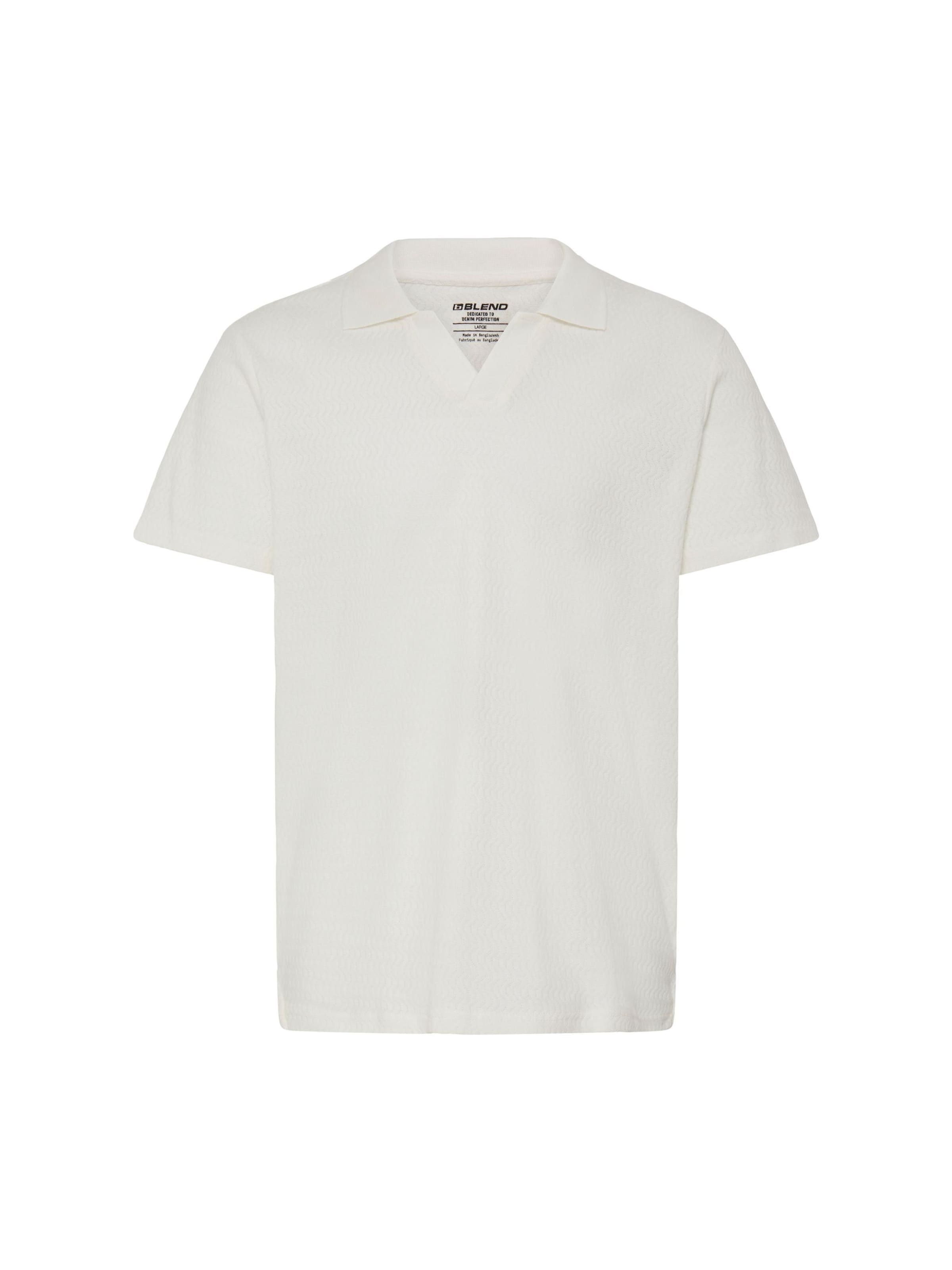 BLEND Poloshirt 'BHEskild ' in Weiß: Vorderseite