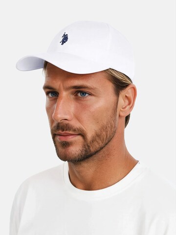 U.S. POLO ASSN. Cap in White