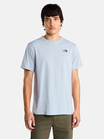 THE NORTH FACE Shirt 'M EVOLUTION SIMPLE DOME ' in Grijs: voorkant