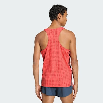 ADIDAS PERFORMANCE - Camisa funcionais 'Adizero' em rosa
