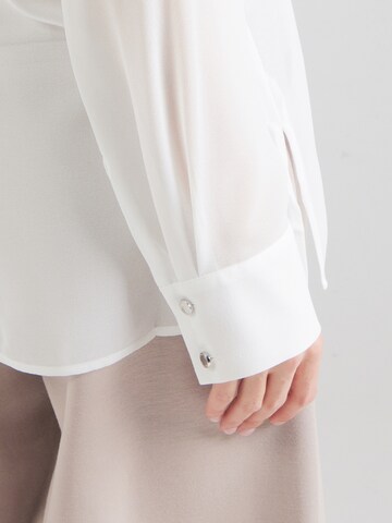 COMMA Bluse in Weiß