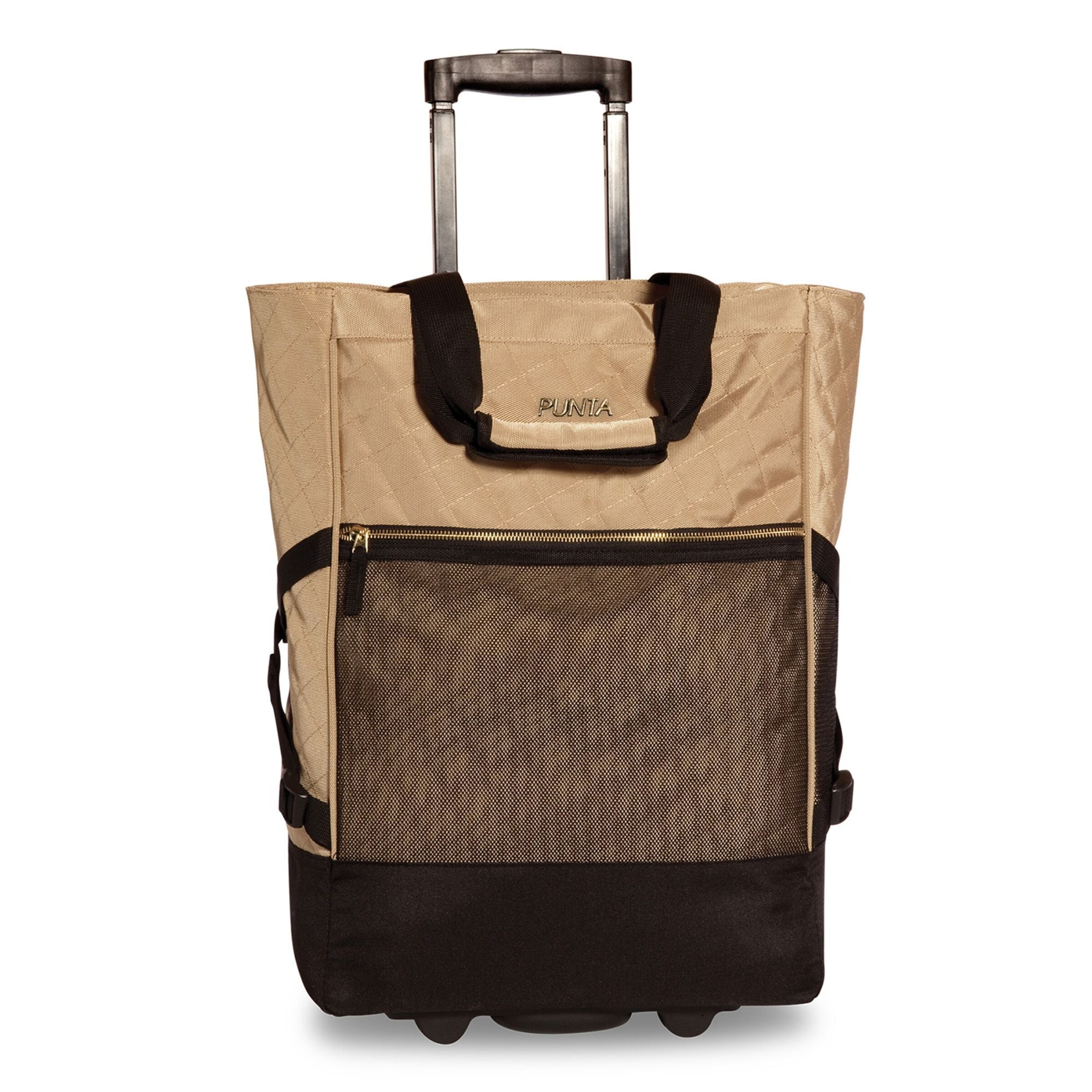 Punta Trolley 'Classy' in Beige: front