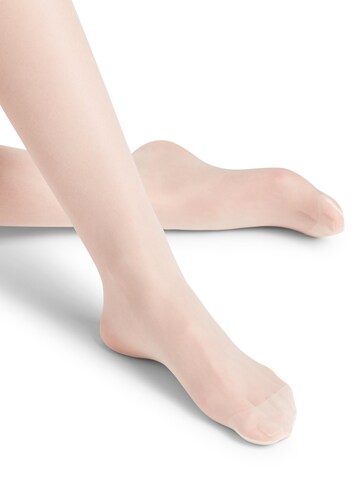 FALKE Fine Stockings 'Seidenglatt' in Beige