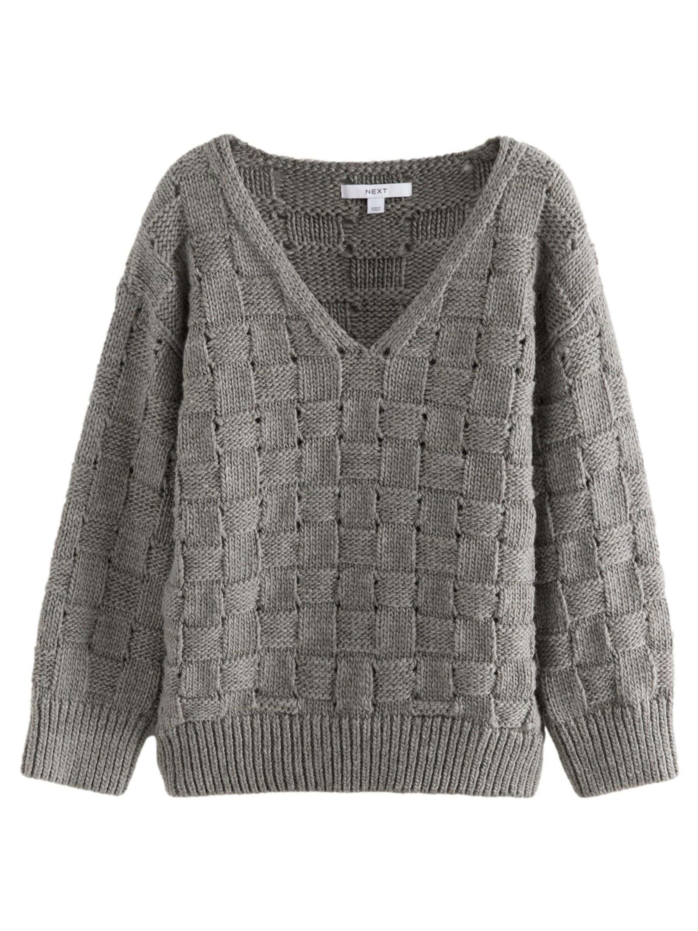 Next Pullover in Grau: Vorderseite