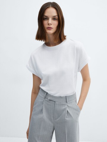 MANGO Shirt 'SEVILLA' in White: front