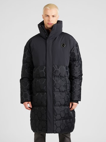 Manteau d’hiver 'Dante' BALR. en noir : devant