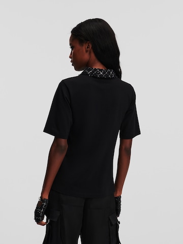 Tricou de la Karl Lagerfeld pe negru