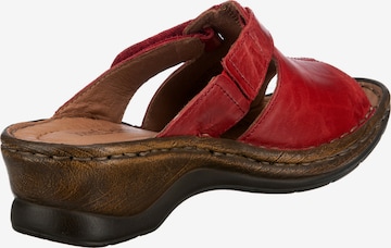 JOSEF SEIBEL Mules in Red