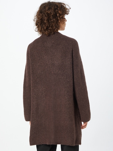 Y.A.S Knit Cardigan 'Alva' in Brown