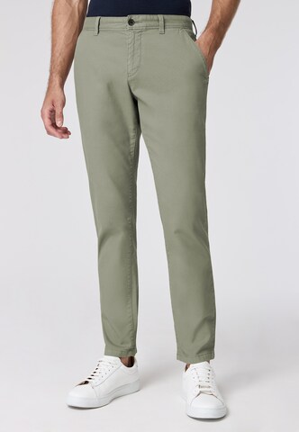 ROY ROBSON Slim fit Chino trousers in Green: front