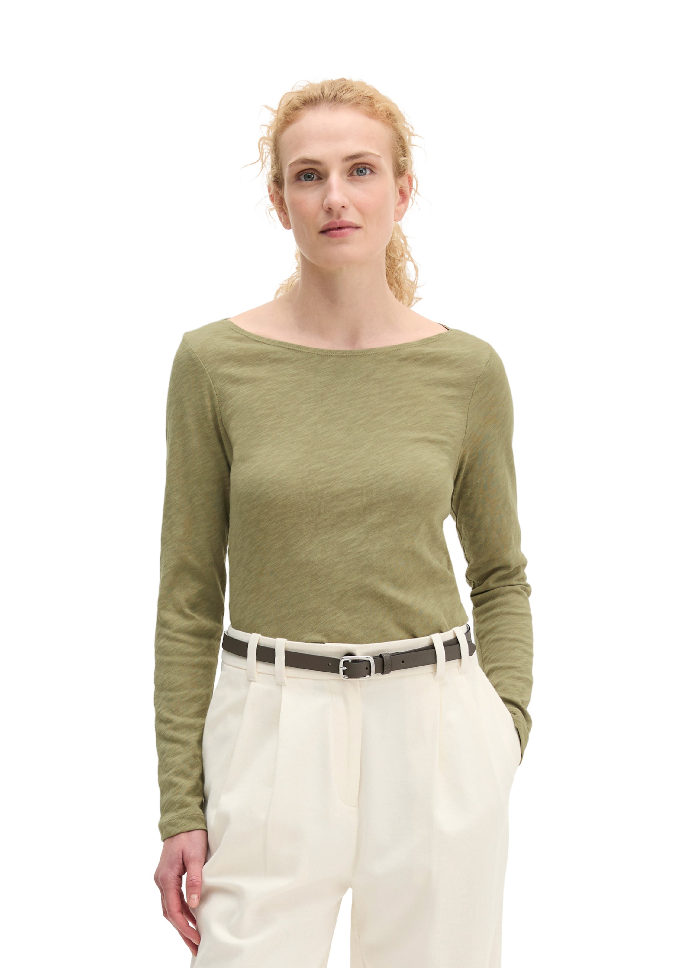 Marc O'Polo Shirt in Green: front