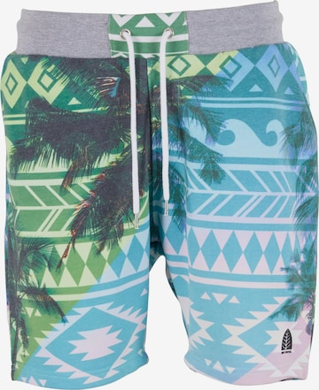 Pantaloni 'Sunrise' di Just Rhyse in verde: frontale