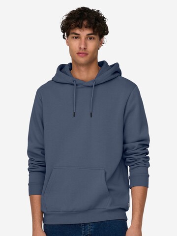 Only & Sons Sweatshirt 'Ceres' in Blue