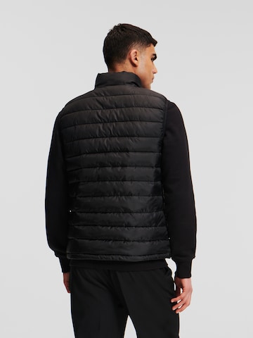 Karl Lagerfeld Weste 'Gilet' in Schwarz