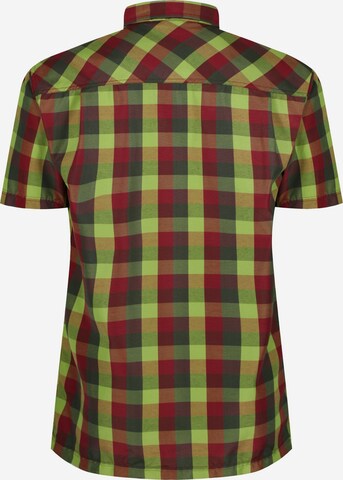REGATTA Regular fit Athletic Button Up Shirt 'Kalambo III' in Green