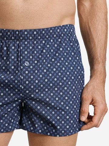 Boxers ' Fancy Woven ' Hanro en bleu