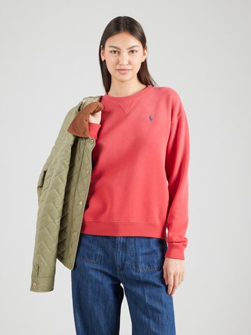 Felpa di Polo Ralph Lauren in rosso: frontale