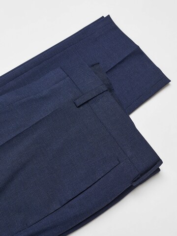 MANGO MAN Regular Pantalon 'PAULO' in Blauw