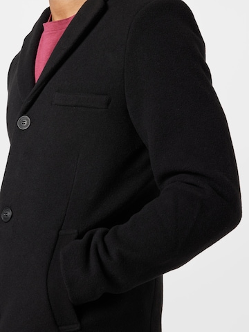 Only & Sons Between-Seasons Coat 'Jaylon' in Black