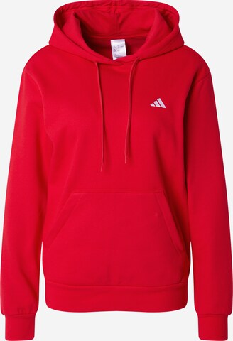 ADIDAS SPORTSWEARSportska sweater majica - crvena boja: prednji dio