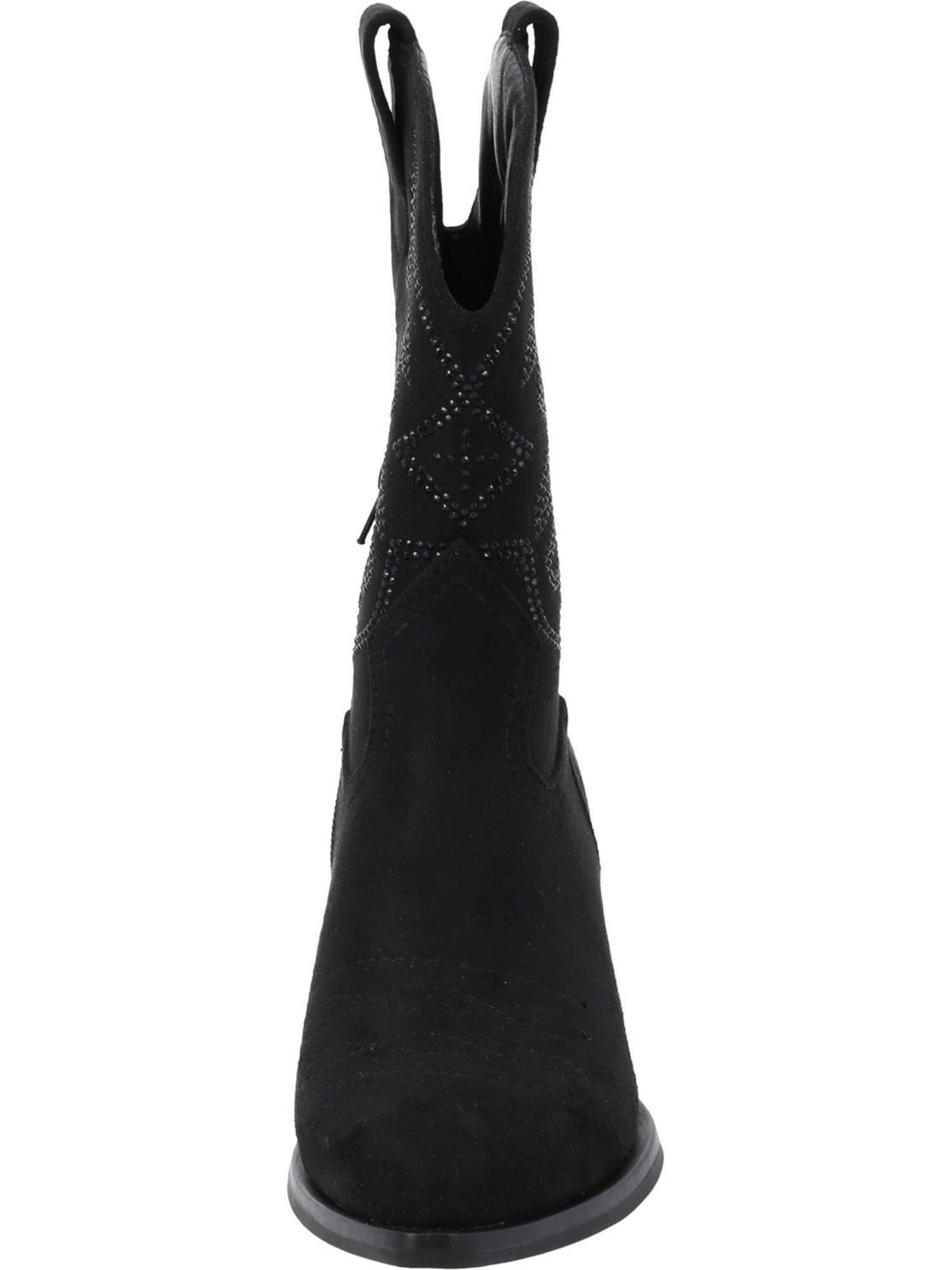 Palado by Sila Sahin Καουμπόικη μπότα 'Meldy' σε μαύρο