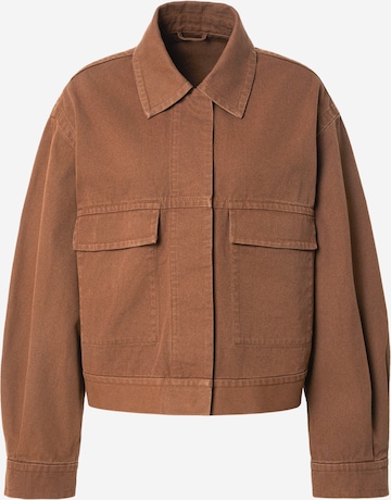 & Other Stories Демисезонная куртка в Коричневый: спереди