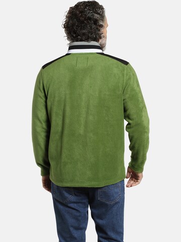 Sweat-shirt ' Tomas ' Jan Vanderstorm en vert