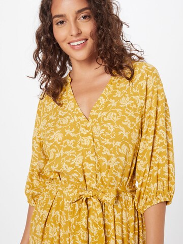 Robe-chemise 'Sophia' OBJECT en jaune