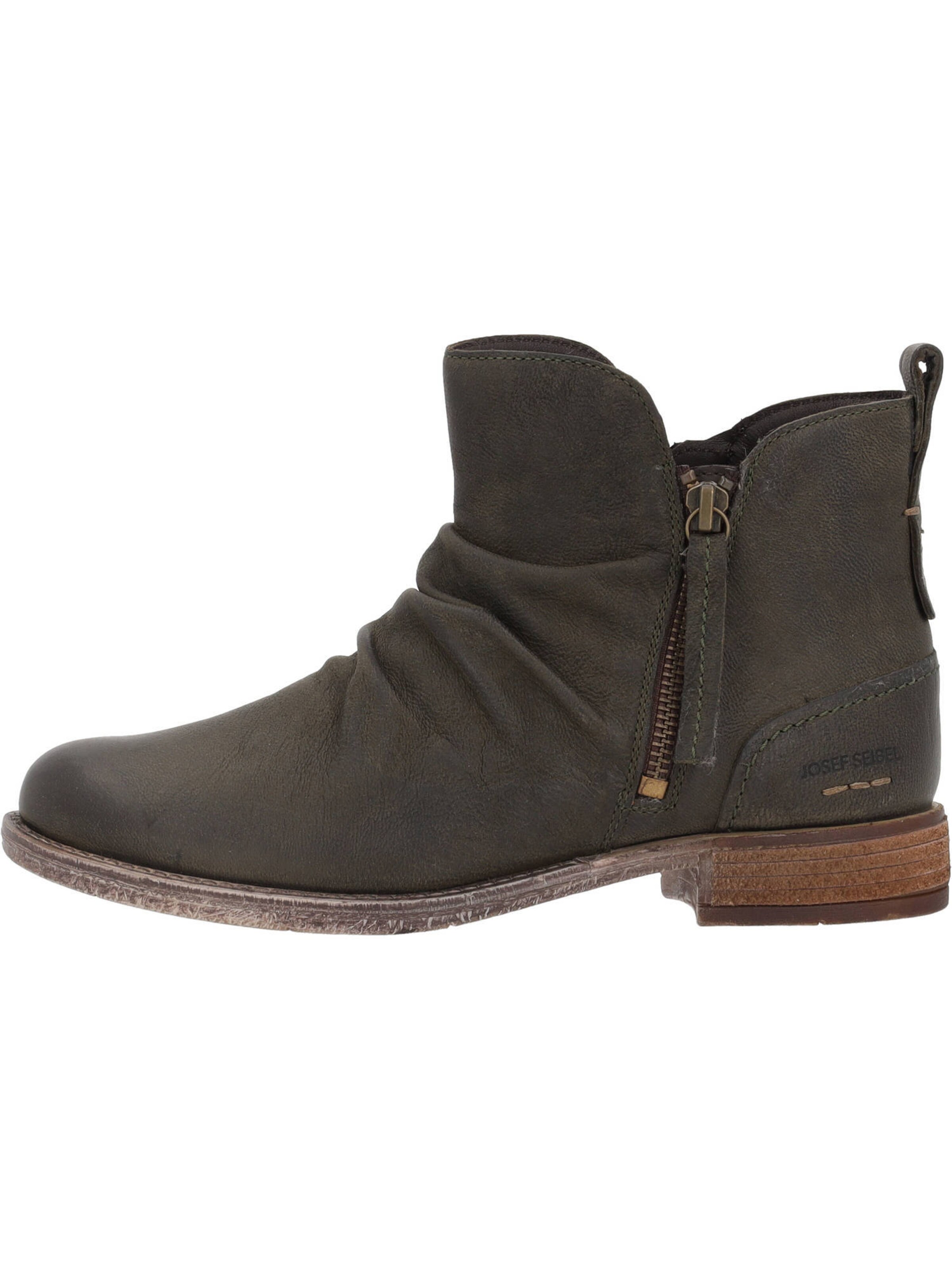 JOSEF SEIBEL Enkellaarsjes 'Sienna' in Groen