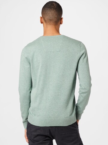 TOM TAILOR Regular fit Sweater in Green