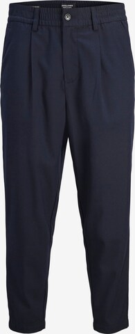 Loosefit Pantalon chino 'Karl Reese' JACK & JONES en bleu : devant