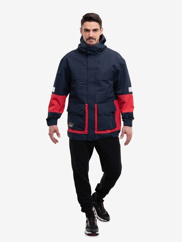 Veste outdoor 'Pokkola' Rukka en bleu