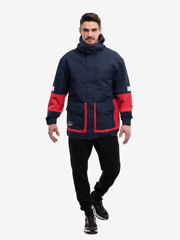 Veste outdoor 'Pokkola' Rukka en bleu