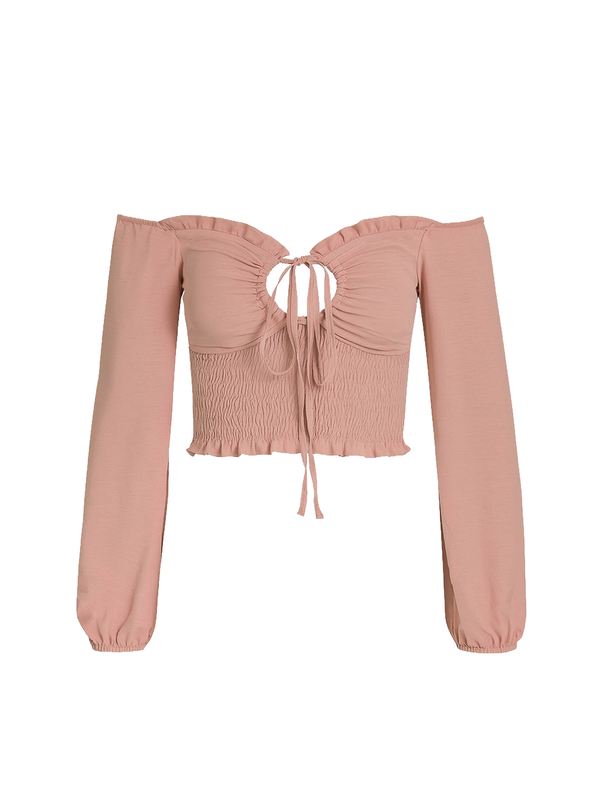 Chemisier Elara en rose : devant