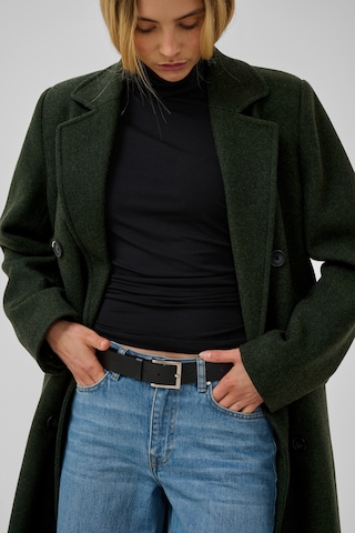 My Essential Wardrobe - Sobretudo meia-estação 'Frannie' em verde