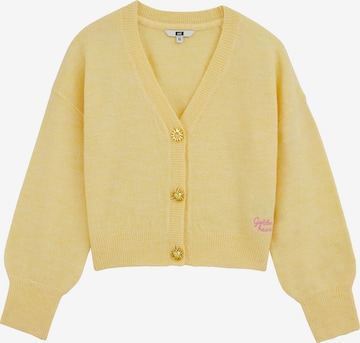 WE Fashion Neuletakki värissä keltainen: etupuoli