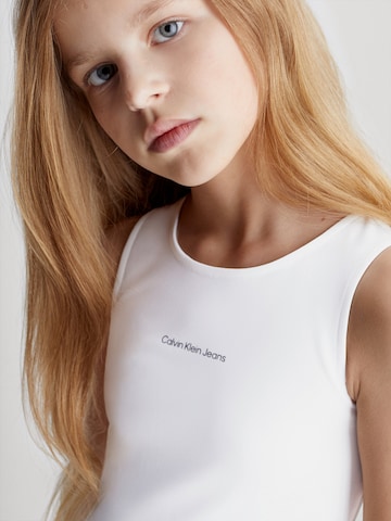 Calvin Klein Jeans Dress in White