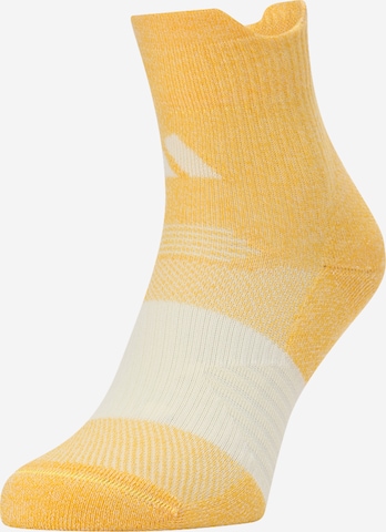 Chaussettes de sport 'RunXSPNV' ADIDAS PERFORMANCE en jaune : devant