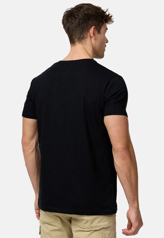 T-Shirt 'Ansel' INDICODE JEANS en noir