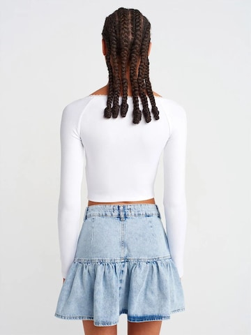 T-shirt Dilvin en blanc