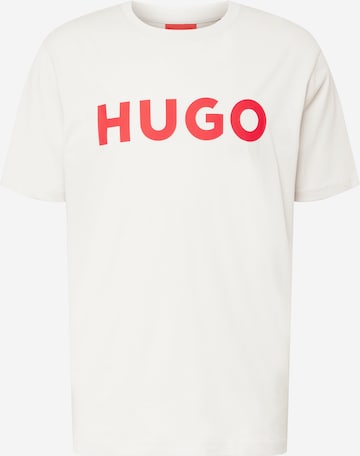 Maglietta 'Dulivio' di HUGO in beige: frontale