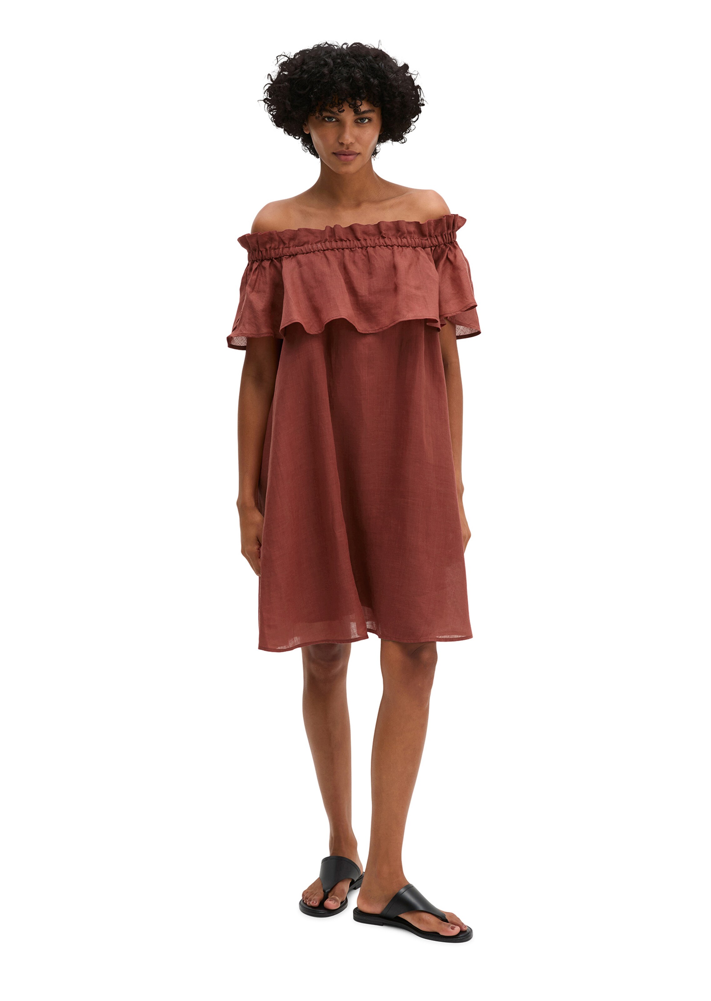 Marc O'Polo Jurk in Rood