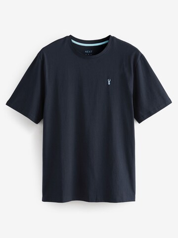 Next - Camiseta en azul: frente